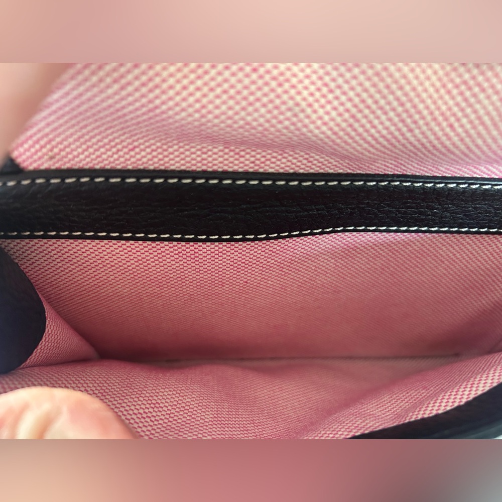 Dooney & Bourke Black Leather Bag - Picture 7 of 8